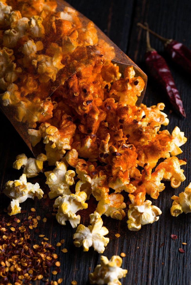 Spicy Cheddar Popcorn