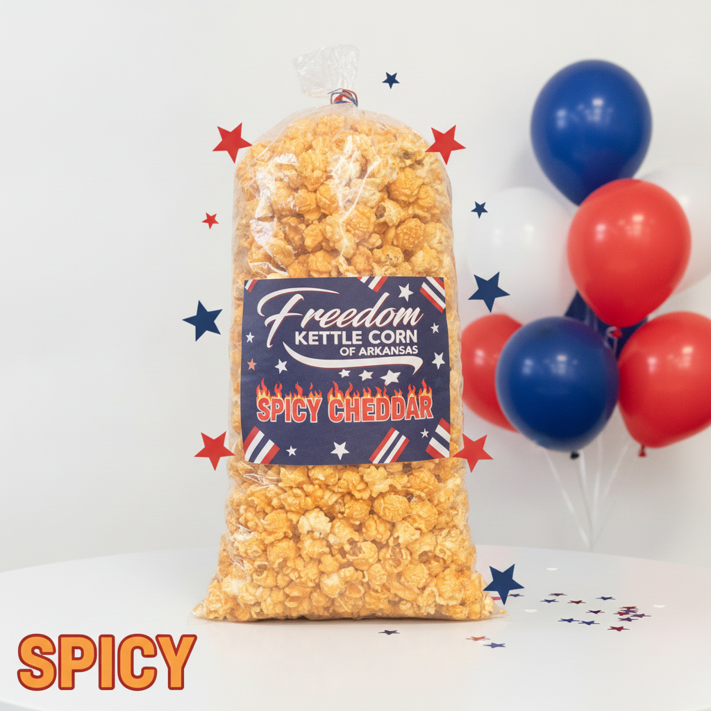 Spicy Cheddar Popcorn