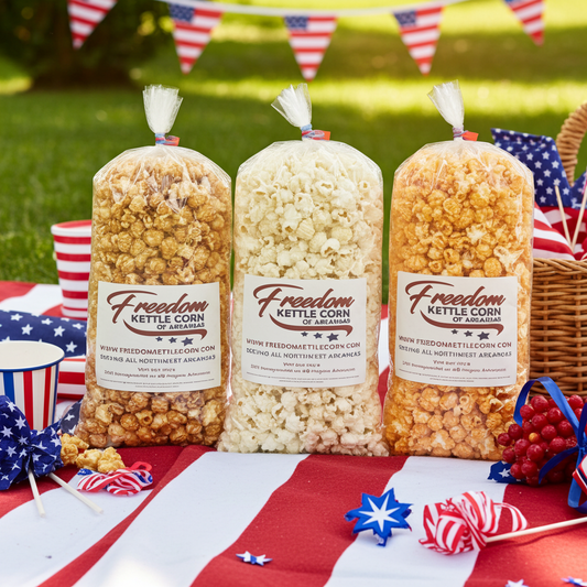 Liberty Kettle Corn Pack - 3 Popcorn Flavors