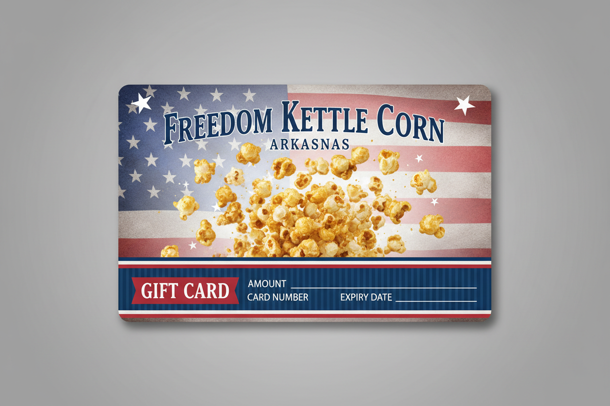 Freedom Kettle Corn of Arkanss Gift Card