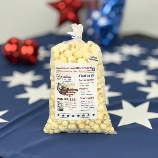Garlic Parmesan Popcorn